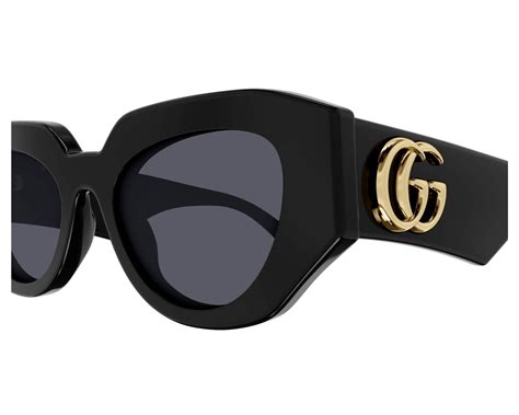 gucci gg1421s-001-56|Gucci GG1421S Rectangle Sunglasses .